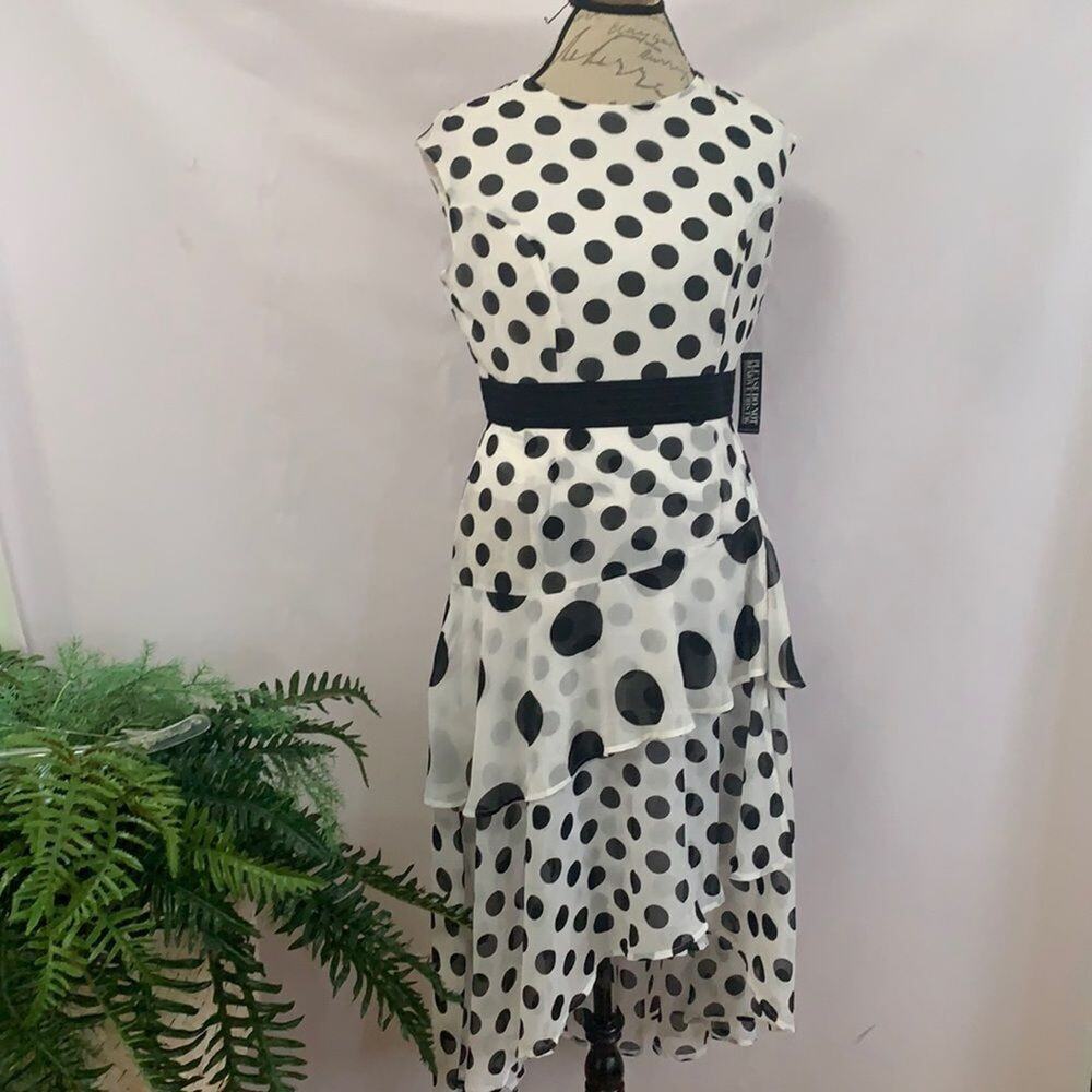 NWT NEWYORK & COMPANY TIERED DRESS SZ LP
